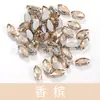 Direto da Fábrica diy olho de cavalo costura à mão diamante fundo prateado Garra de cristal diamante vestido buraco sapatos bolsa strass acessórios de vestuário