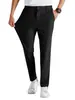 Novas Calças de Golfe Elásticas de Verão Masculinas Mais Vendidas no Comércio Exterior, Calças Formais Casuais de Cintura Elástica Slim Fit, Afuniladas Retas