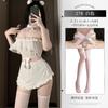 Xianyi Lingerie Sexy Estilo Puro Desejo Fantasia Fofa de Maid Cosplay Sexy Não Precisa Tirar Tentação Roupa Apaixonada para Encontro Qqny