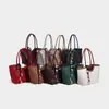 Bolso Tejido de Gran Capacidad para el Trabajo Diario de Mujer 2025 Nuevo Bolso Tipo Cesta de Verduras de Alta Gama Bolso Tote de Moda Versátil