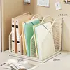 Suporte de Arquivos de Mesa Multicamadas Material de Papelaria de Escritório Suporte de Armazenamento de Mesa Suporte para Livros Estante Livros Organizador de Arquivos de Informação