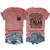 Puedo mantener mi boca Amazon eBay sitio independiente moda casual para mujer camiseta versátil de cuello redondo de manga corta