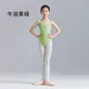 Ropa de Baile para Niños, Ropa de Verano para Niñas de Nylon con Tirantes para Práctica de Examen de Ballet, Ropa de Baile Chino, Ropa de Gimnasia