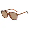 Nuevas Gafas de Sol de Moda de Doble Puente en Forma de T Transfronterizas 2024 Gafas de Sol Modernas para Mujer con un Toque de Alta Gama Que Hacen que el Rostro Parezca Más Pequeño Gafas