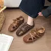 Zapatos de entrenamiento alemanes de suela blanda para mujer, diseño color block 2026, nicho, primavera y otoño, zapatos individuales versátiles, zapatos deportivos, estampado de leopardo, suela plana, zapatos de moda