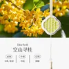 Colgantes de Yeso con Aroma a Osmanthus Dorado Estilo Chino para Desodorización y Fragancia Duraderas en Armarios, como Recuerdos y Decoraciones para Coche