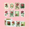 Amazon Transfronterizo Original Pegatinas de Rosas Pegatinas Selladoras para Empaque de Regalo Pegatinas Adhesivas Serie Graffiti para Diario