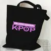 Bolsa de Lona Estampada de Moda Trendy de Dibujos Animados Anime 35*40 Bolsa Tote Ecológica Gran Capacidad Dropshipping 0821