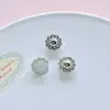 Acessórios de desenho animado de menina dançante para tamancos, decorações de sapato DIY, acessórios decorativos de strass, fivelas de sapato de pérola removíveis