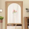 Cortina de Puerta Minimalista para Dormitorio y Sala de Estar, Cortina Divisoria para Baño, Media Cortina de Privacidad para Habitación con un Toque de Estilo Ins de Alta Gama