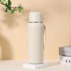 Lindo Dibujo Animado Pintura Acero Inoxidable Vaso Termo Nuevo Vaso de Agua para Exterior de Aspecto Superior con Cuerda para Transportar Vaso Conveniente