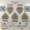 Prateleira de Exibição de Nail Art Transfronteiriça Montada na Parede em Formato de Coração Prateleira de Exibição da Moda Prateleira de Parede para Esmalte e Gel de Unha Prateleira de Parede para Salão de Unhas