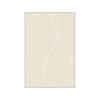Nórdico Marrón Geométrico Color Morandi Abstracto Sala de Estar Pintura Decorativa Fondo de Sofá Pintura Colgante Moderno Simple Triple