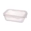 Contenedor Rectangular de Vidrio para Alimentos de 640ml