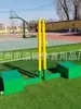 Equipamento Esportivo Escolar Coluna de Vôlei Multifuncional Estrutura de Rede de Vôlei Móvel Suporte de Badminton Interno Portátil
