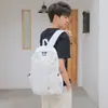 Mochila Escolar Mochila Masculina Estudiantes Universitarios Rojo Americano Escuela Secundaria Preparatoria Escalada Femenina Gran Capacidad Viaje Mochila para Computadora