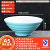 Bol de Melamina A5 para Fideos Estilo Nórdico Bicolor Vajilla para Uso en Restaurante, Adecuado para Sopa de Fideos Caracol, Hot Pot Picante, Restaurante de Fideos Comercial, Bol de Plástico para Ramen de Res