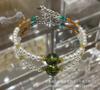 Pulsera del Mantra del Corazón de Pekín Pulsera del Corazón de Manjushri Morado Pulsera de la Madre Buda Ming Nueva Guanyin Daweide Montaña Wutai