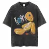 Camiseta Estampa Animal Desenho AnimadoCamiseta Fofa de Guaxinim Top