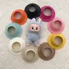 Accesorios Sombrero de Paja Labubu Sombrero de Paja Abierto de Copa Vacía Decoración Sombrero Labubu Disfraz de Fiesta Sombrero de Muñeca Sombrero de Paja Pequeño