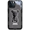Capa para Celular Apple 13 Iphone14 Flash de Chamada Recebida 11Pro Luminosa 12 Desenho Animado Novo Estilo 15 Urso Cego 16 Adequada