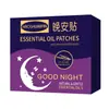 Adesivos de Dormir Herbais, Adesivos de Dormir com Óleos Essenciais de Plantas, Auxílio para Dormir para Adultos, Estoque Pronto para Venda no Atacado e Dropshipping