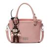 2025 Nuevo Nicho Vintage Cuero Encerado al Aceite Simple Portátil Bolso Balde para Mujer Commuter Versátil Textura de Alta Gama Bolso Cruzado