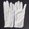 Algodón punta plástica guantes de trabajo jersey dispensación partículas protección laboral conductor conducción cuentas de algodón blancas guantes de etiqueta