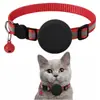 Coleira para Pet Airtag Capa Protetora à Prova d'Água Rastreador Find My Dispositivo Anti-Perda iOS Localizador de Gato