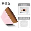 No. 55 brocha para base brocha de maquillaje pétalo sin costuras herramienta de maquillaje plana portátil que no absorbe polvo caja de almacenamiento brocha BB