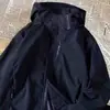 Jaqueta Outdoor Masculina à Prova de Vento e Impermeável, Casaco Respirável para Outono e Inverno, Estilo Casal, Jaqueta de Montanhismo com Tripla Proteção