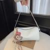 Bolsa de Verano para el Brazo Popular de Este Año Versátil para Mujer Nueva Super Caliente Bolsa Almohada Bolso de Hombro Único Cruzado 2025