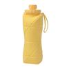 Botella de Agua Deportiva de 800 ml Vaso de Agua Plegable de Silicona Botella de Agua Portátil para Viajes Gran Capacidad Tapa Interior a Rosca Antifugas Botella de Agua Telescópica