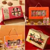 Caja de Regalo de Nueces Bolso Elegante Personalizado Caja de Regalo para el Festival de Primavera Caja de Regalo para Snacks de Nuez Estampado en Caliente Seleccionado para Regalar