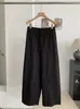 Calça Pantalona Balloon Feminina KEKEZOON, Novo Estilo Outono, Cintura Alta Elástica, Emagrecimento, Solta, Drapeada Casual 8810