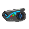 Intercomunicador Bluetooth V8Plus 1 a 7 Intercomunicador en Tiempo Real para Esquí y Ciclismo 1500m Compartir Música Reducción de Ruido