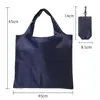 Bolsa Ecológica de Tela Oxford a Cuadros Estilo Coreano para Teléfono Móvil, Bolsa Grande Portátil de Gran Capacidad para Compras en el Supermercado, Bolsa Plegable de Almacenamiento