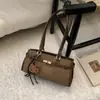 Bolsa Retro de Luxo para Mulheres 2026 Novo Estilo Coreano de Inverno Moda para o Dia a Dia Bolsa de Axila Simples Versátil Bolsa de Ombro