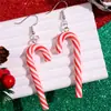 Brincos Mais Vendidos da Amazon Transfronteiriços Design Criativo de Desenho Animado Caneca Arco-Íris de Natal Brincos Coloridos de Doce para Meninas