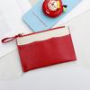 Billetera Pequeña Cross-Border Color Block 2026 para Mujer, Monedero de Alta Gama, Estilo Japonés Patrón Lichi, Ranuras Múltiples para Tarjetas, Portamonedas y Tarjetas