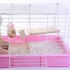 Juguetes de Madera para Mascotas Pequeñas Suministros Conejo Totoro Ardilla Rama de Flor Ratón Cerdo Holandés Columpio de Madera Conejo para Mascotas Pequeñas Tablón de Resorte para Mascotas Pequeñas