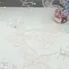 Tecido Bordado com Lantejoulas em Rede de Borboleta, Tecido Bordado para Vestido de Casamento com Design de Hanfu com Lantejoulas