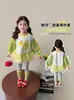 Conjunto de Ropa para Niña Primavera y Otoño 2026 Nueva Moda Ropa de Otoño Infantil Bebé Elegante Casual Leggings de Otoño Conjunto de Dos Piezas