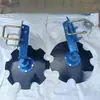Manual de modificação de cultivador rotativo disco de ajuste manual sulcador suporte traseiro arado sulcador suporte traseiro do cultivador rotativo sulcador