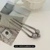 Horquilla China en Forma de U Súper de Hada, Nueva Horquilla Doble de Perlas en Forma de U Estilo Chino, Accesorio para el Cabello Hanfu Estilo Antiguo, Horquilla Simple y de Alta Gama para Mujeres