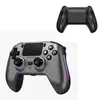 Controle PS5 é Adequado para Console P5 Controle de Jogo Bluetooth Sem Fio Capa Magnética Hall Luz RGB Programação de Macro