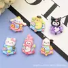 Nuevo Postre Pequeño Europeo Lindo Dibujos Animados Animal Agujero Zapatos Funda para Teléfono Móvil Pasador Joyería Diy Celebridad de Internet Accesorios de Resina