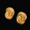 Aretes Exagerados de Acero Inoxidable Joyería Geométrica Transfronteriza Europea y Americana Aretes para Mujer Joyería de Alta Gama Accesorios de Lava