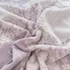Manta de Cama de Felpa de Leche Dibujos Animados Clase A Invierno Patchwork Bordado Funda Nórdica Sábana Bajera Acolchada Funda Nórdica Juego de Tres Piezas Cálido Juego de Cuatro Piezas