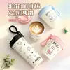 Caneca de café Miffy estilosa em aço inoxidável 304, uma garrafa de água fofa e portátil para estudantes, trabalhadores de escritório e uso ao ar livre